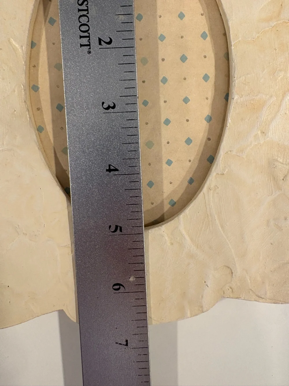 Vintage Handmade Wood Oval Photo Frame Cottagecore Countrycore Faerycore Whimsy